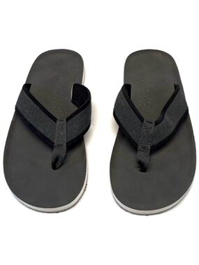 NWOT-Denver Hayes Men’s Thong Sandals - Black - Size 11